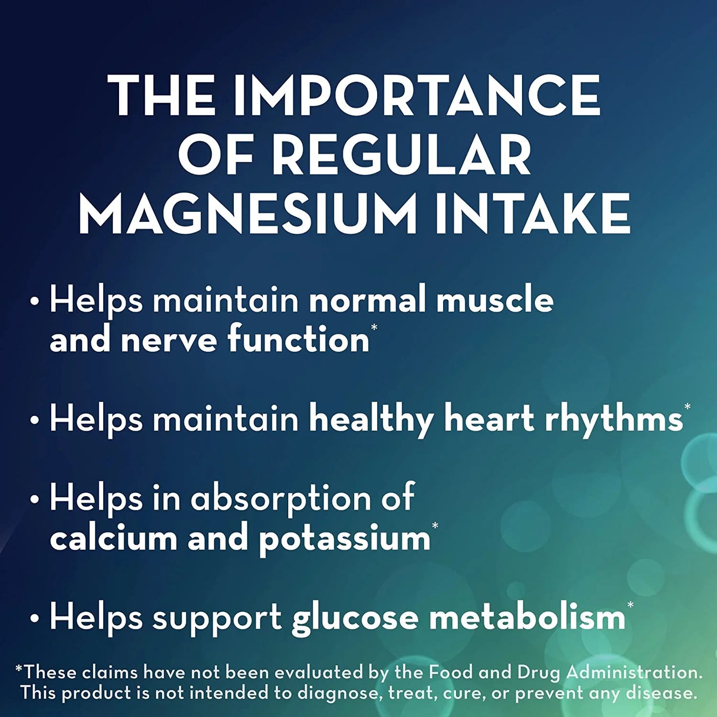 400 Magnesium Oxide Dietary Mineral Supplement Tablets 120 Count