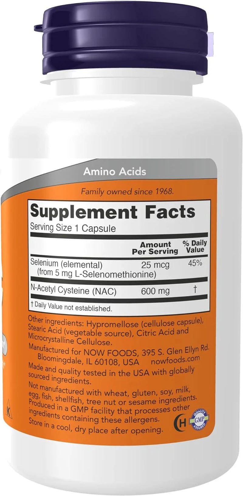 Nac - 600 Mg - 100 Veg Capsules