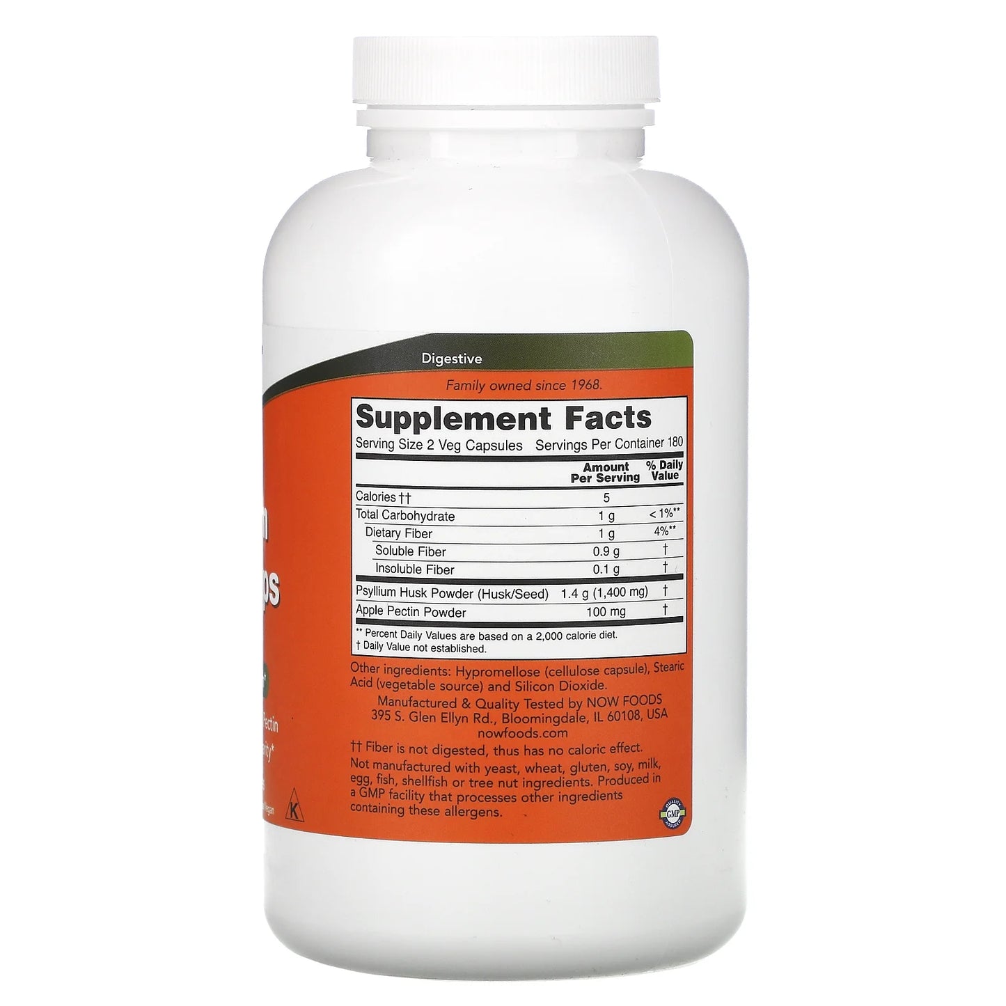 Psyllium Husk 700 Mg - 360 Veg Capsules