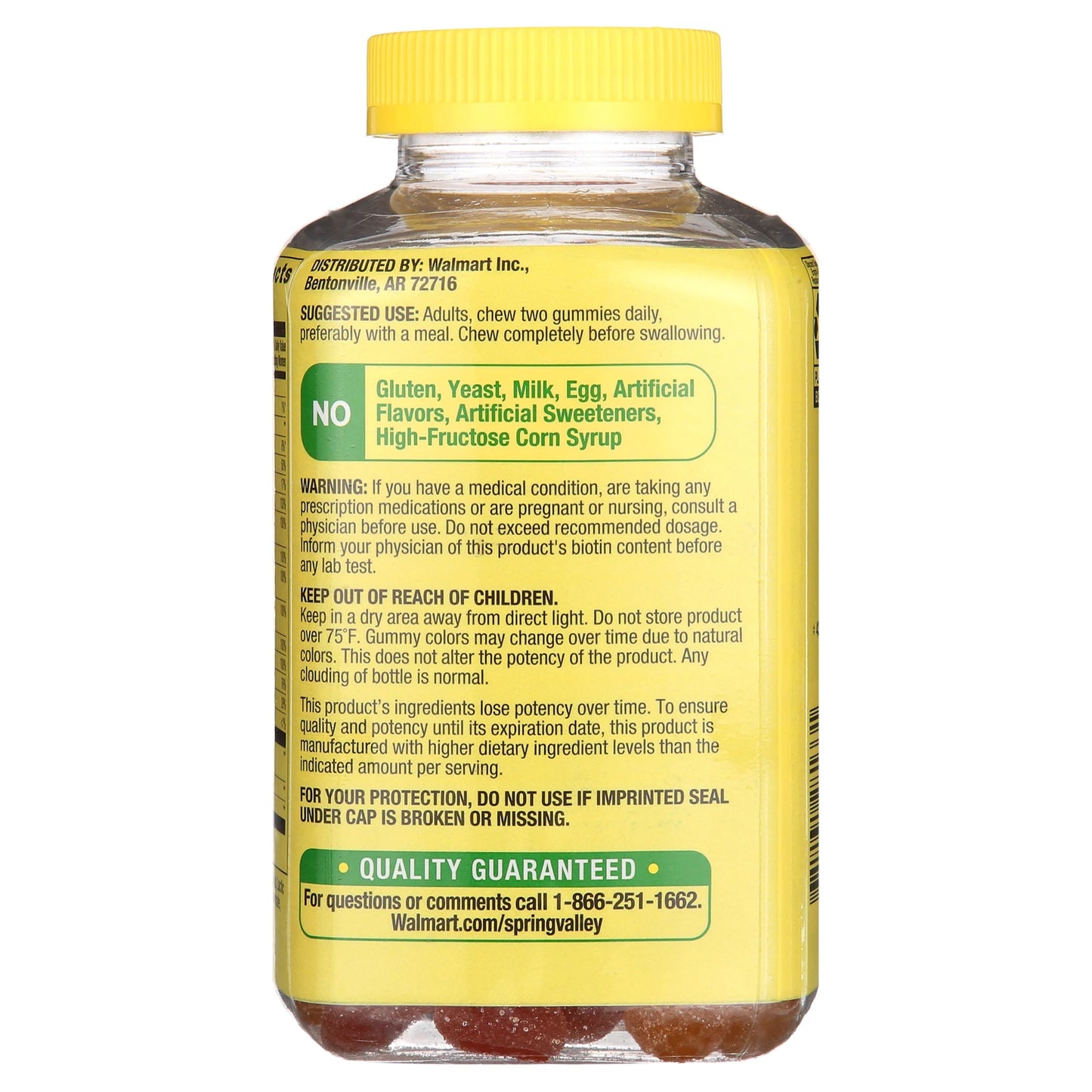 Prenatal Multivitamin Gummies with DHA and Folic Acid, 190 Count