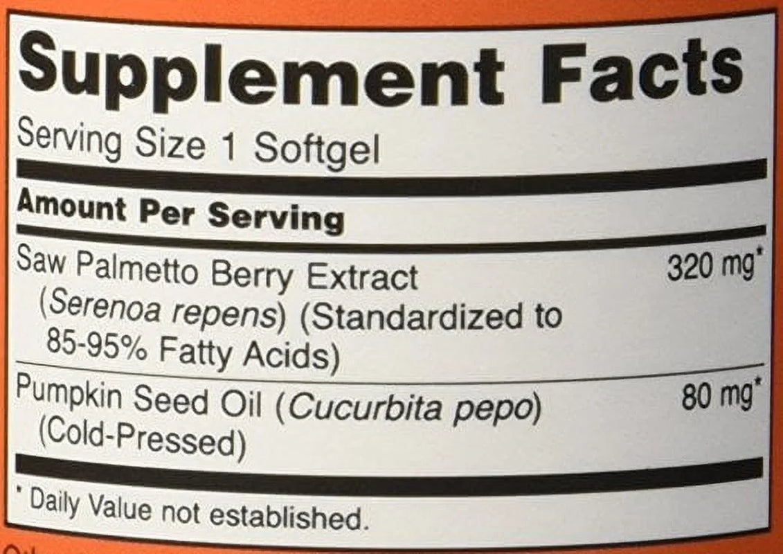 Foods - Saw Palmetto Extract 320 Mg 90 Veggie Softgels (Pack of 2)