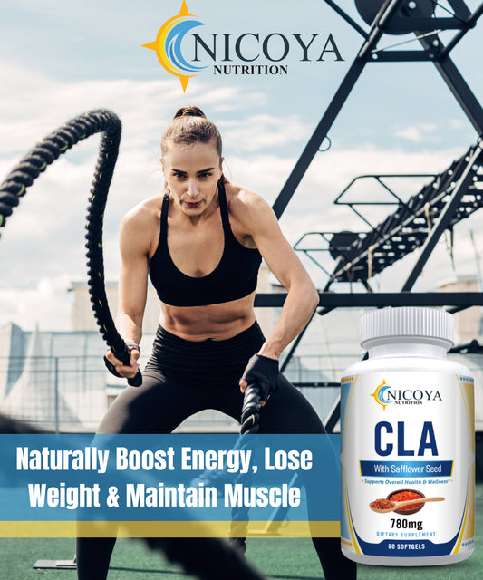 CLA 60Ct - Stim-Free Weight Loss, Lean Muscle Mass -Conjugated Linoleic Acid