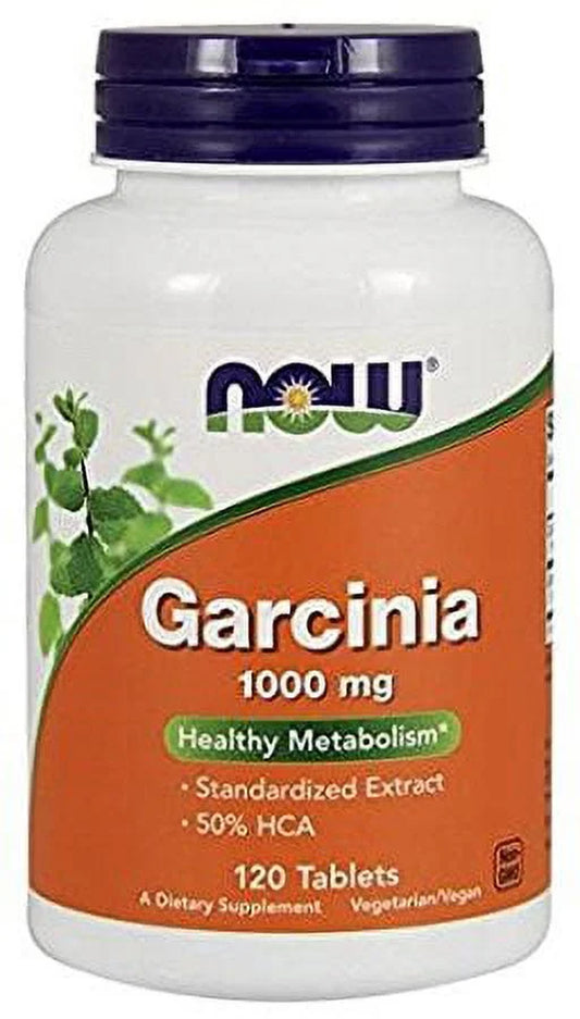 Foods Garcinia Cambogia Metabolism Support Weight Loss Tablets, 1000 Mg., 120 Ct.