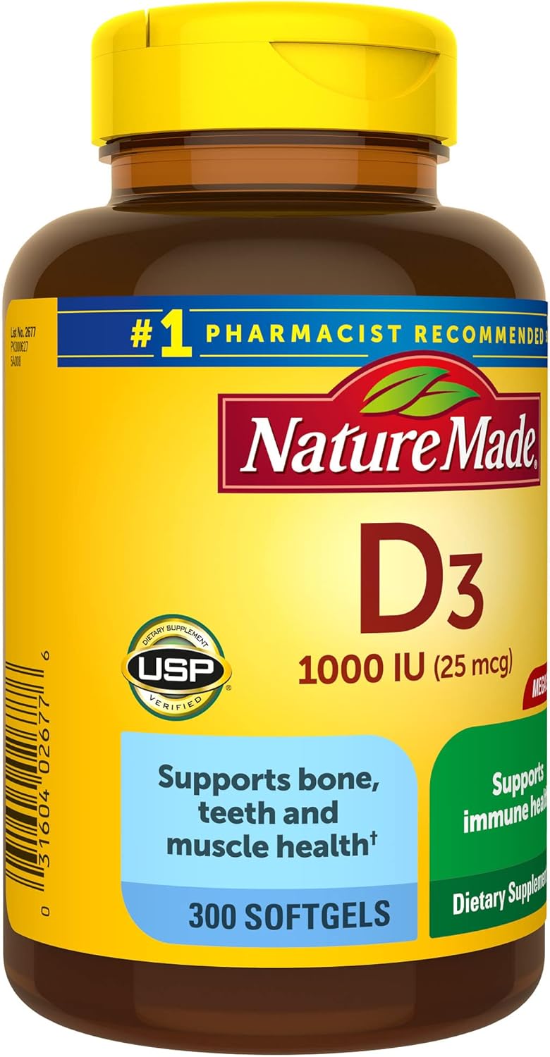 Nature Made Vitamin D3 1000 IU