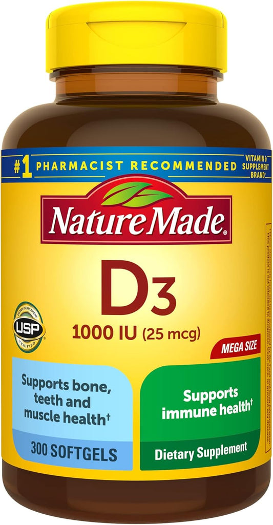 Nature Made Vitamin D3 1000 IU