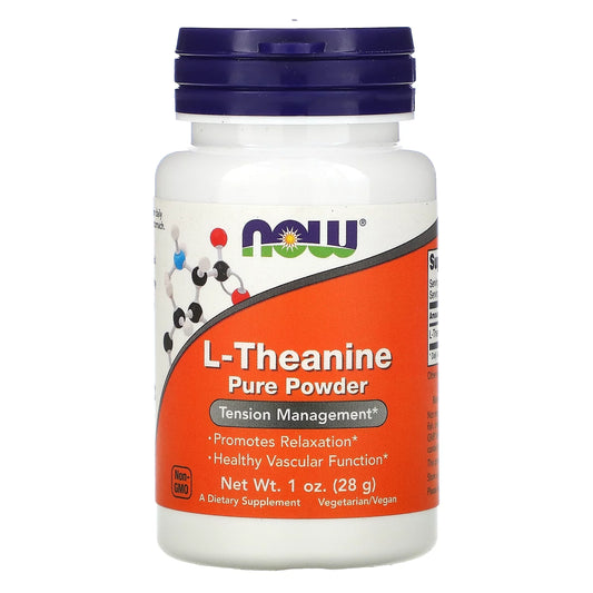 Foods - L-Theanine Pure Powder - 1 Oz.