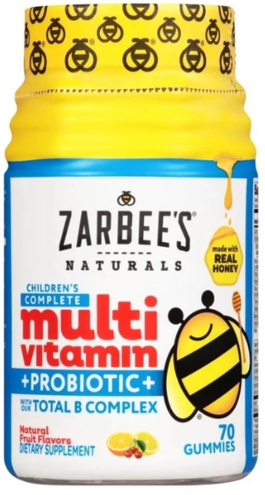 Naturals Children'S Complete Multivitamin + Probiotic Gummies, Natural Fruit Flavor, 70 Ea (Pack of 2)