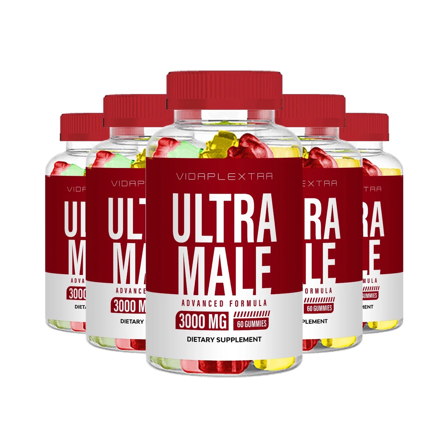 (5 Pack) Ultra Male Gummies - Ultra Male Gummies
