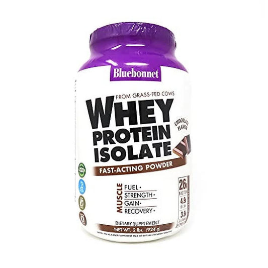 Nutrition 100% Natural Whey Protein Isolate Powder Chocolate Flavor - 2 Lbs