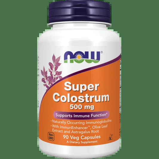 Super Colostrum 500 Mg 90 Veg Caps