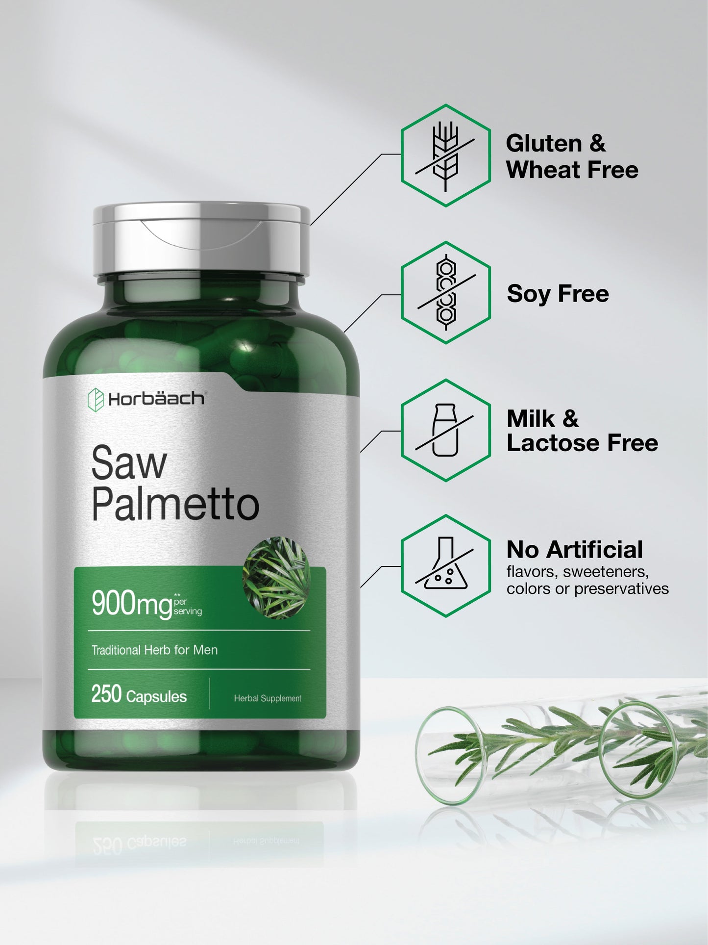 Saw Palmetto Extract | 900Mg | 250 Capsules | by