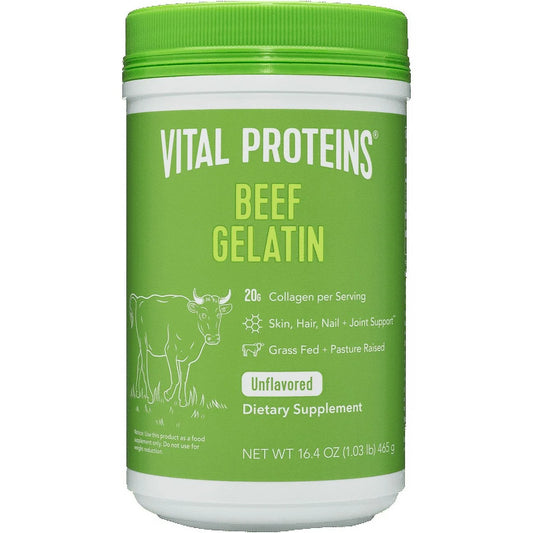 Beef Gelatin - Unflavored 16 Oz Pwdr